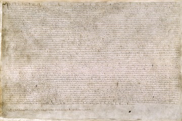 Photo of the Magna Carta